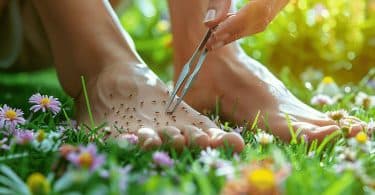 Comment enlever les fourmis dans les pieds très rapidement ?