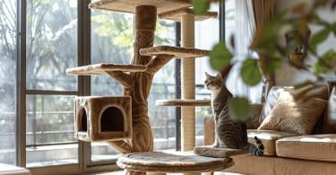 Comment faire tenir un arbre à chat ?