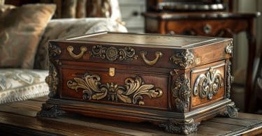 Comment puis-je nettoyer une boite à bijoux ancienne ?