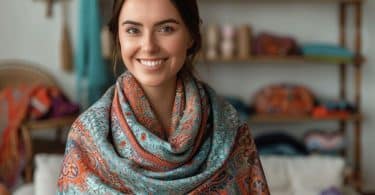 Faites plaisir à une proche en lui offrant un foulard personnalisé !