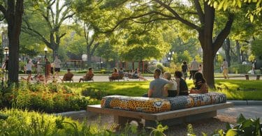 Pourquoi installer du mobilier urbain dans un parc ?
