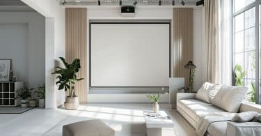 Quels sont les avantages d’un écran vidéoprojecteur encastrable ?